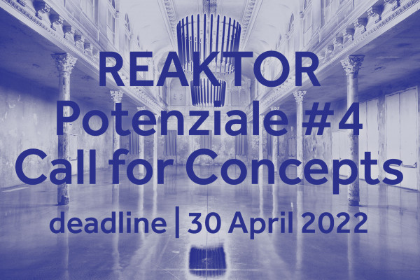 REAKTOR Potenziale | Call for Concepts 2022