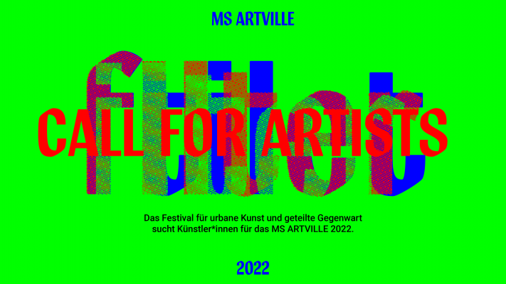 Call for Artists MS ARTVILLE 2022